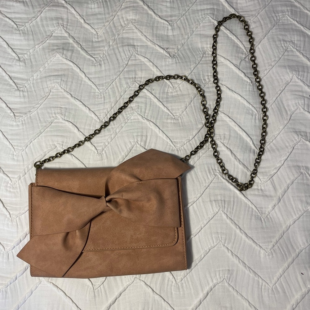 Anthropologie Suede Crossbody